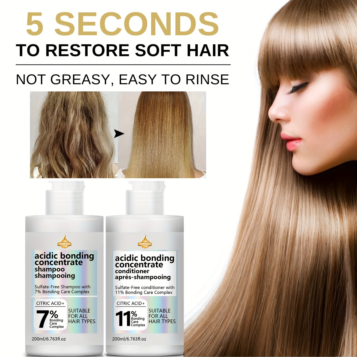 Super Concentrated Shampoo And Conditioner Set