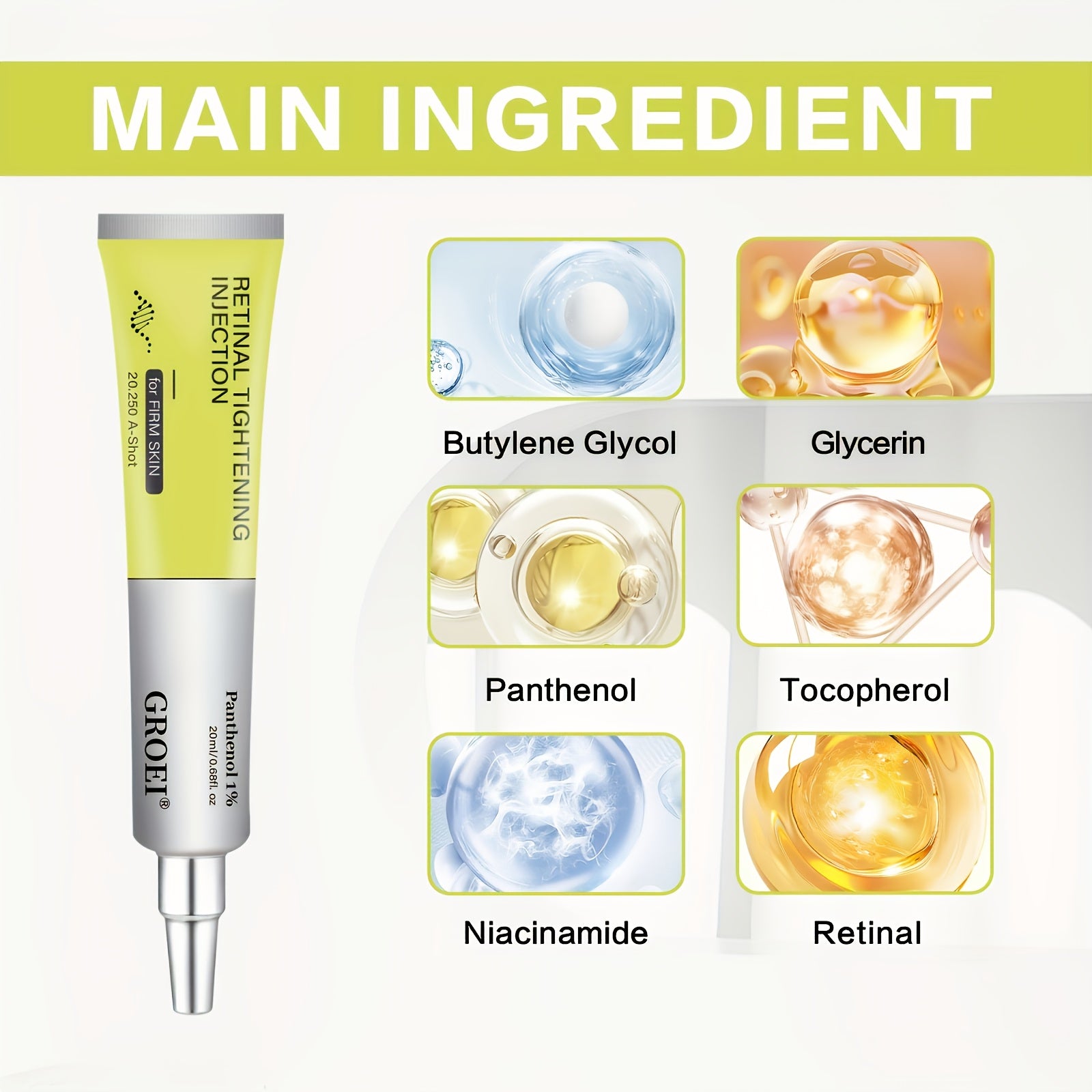 Vitamin A Retinal Firming Injection Eye Cream