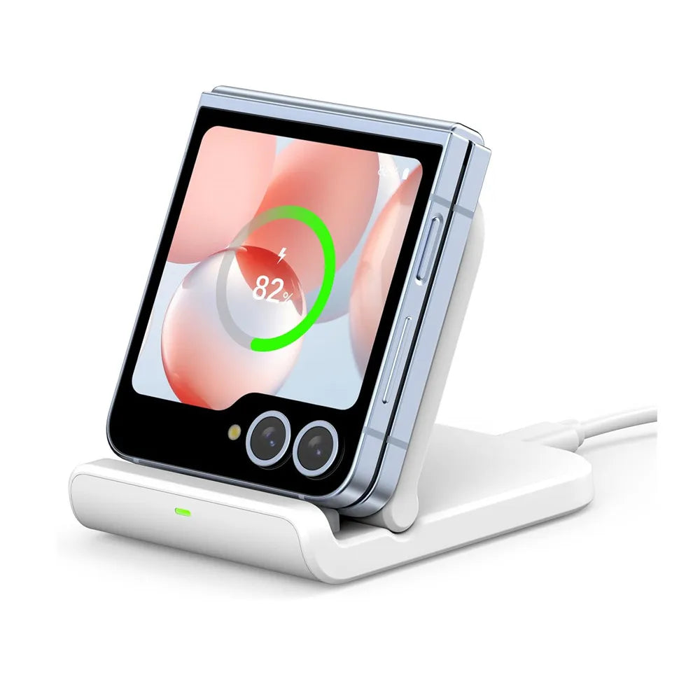 SwanScout 501S Wireless Charger for Samsung Z Flip 7 6 Foldable Fast Charging Stand for Galaxy S25 for Moto Razr 50 40 60 Ultra